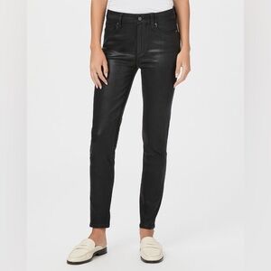 PAIGE Hoxton Ankle skinny jeans - coated black - size 31